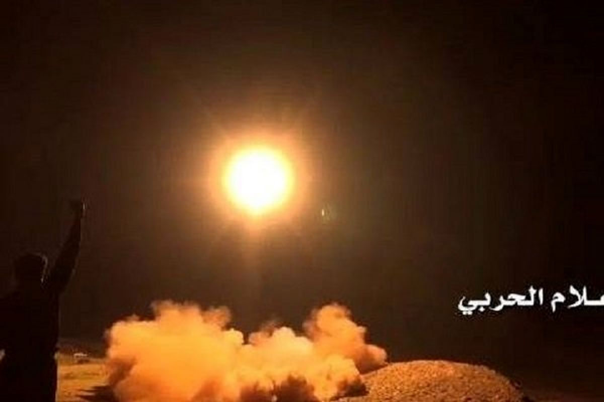 آزمایش موفقیت آمیز موشک بالستیک یمنی‎ها علیه پایگاه نظامی در عربستان
