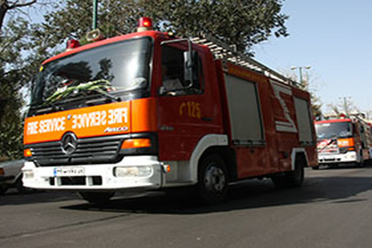 انجام پنج عملیات امداد و نجات و اطفا حریق در یک روز از سوی آتش ‌نشانان قزوین