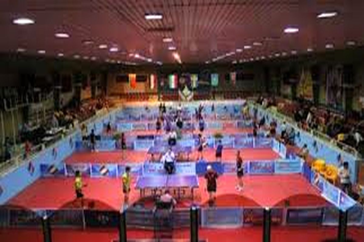 مسابقات تنیس روی میز کارمندان کشور در قزوین آغاز شد