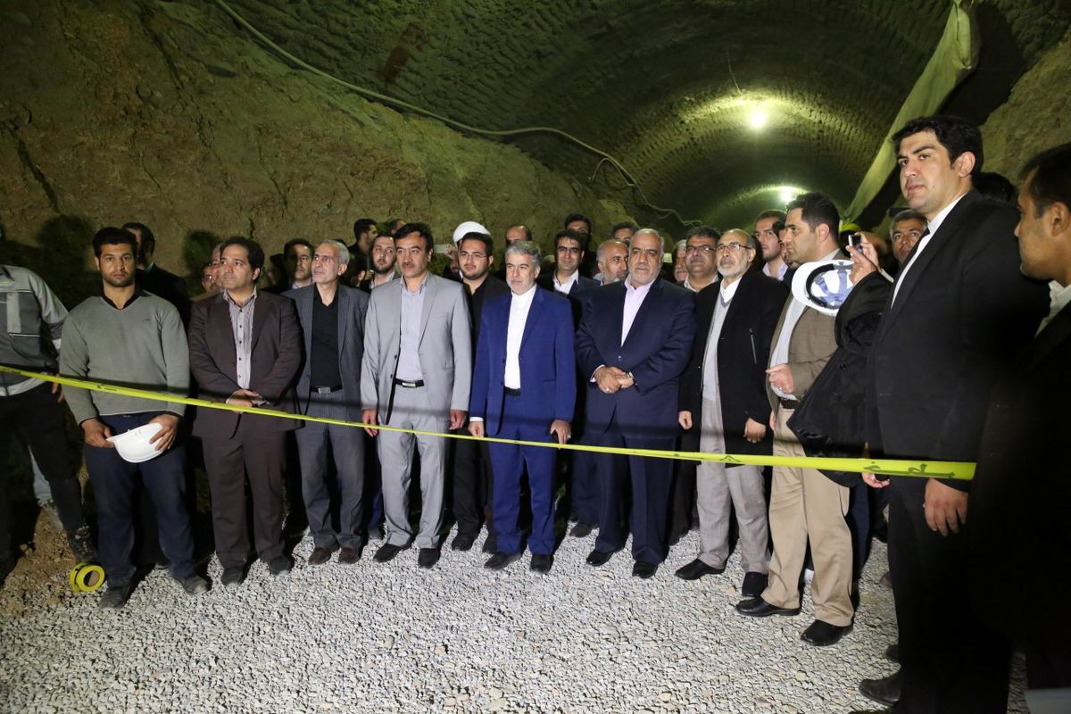 بازگشایی  تونل قطار شهری کرمانشاه