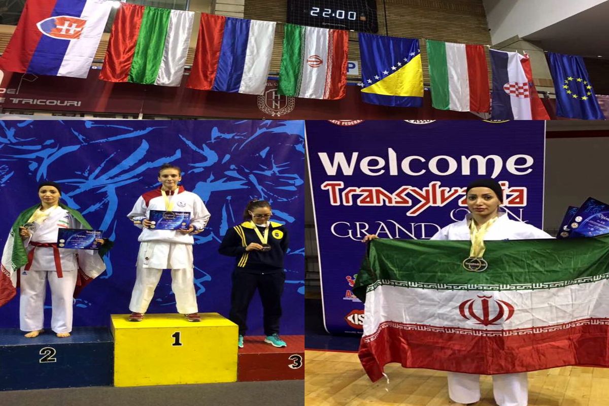 کسب مقام دوم مسابقات جهانی کاراته توسط بانوی خوزستانی