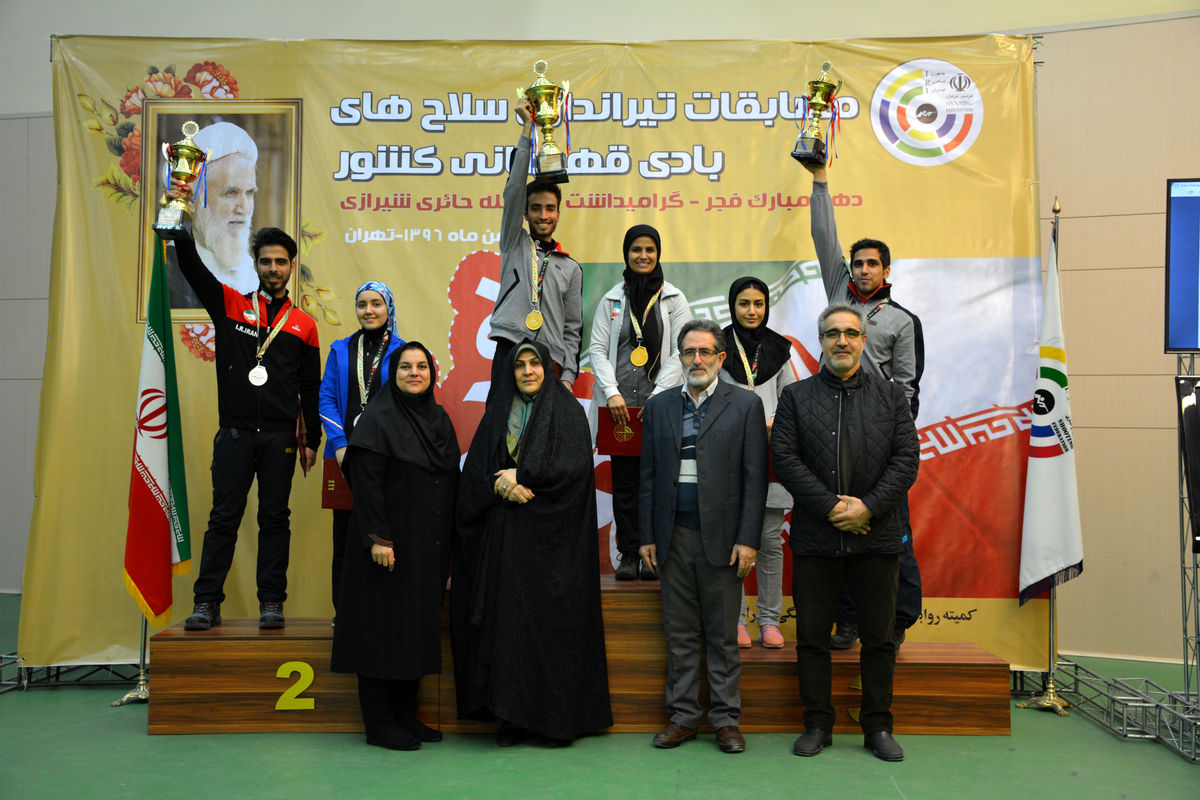 تهران در میکس تیمی تفنگ قهرمان شد