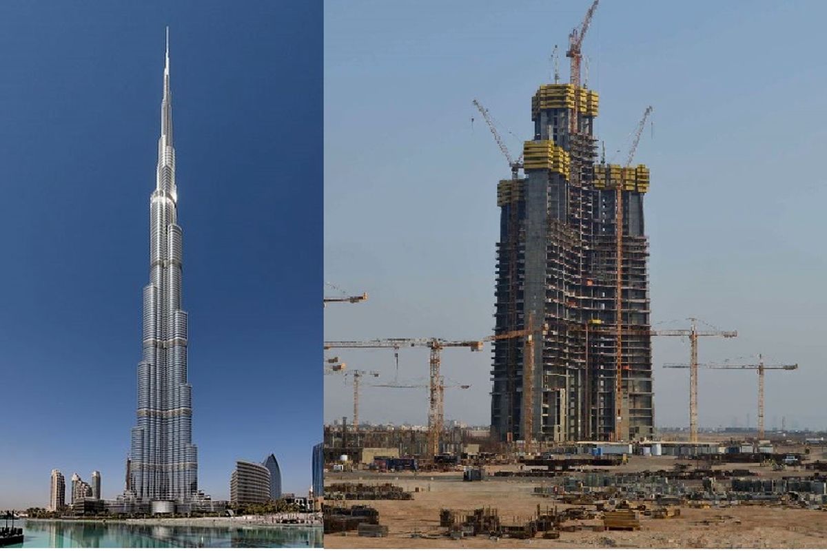 جنگ عربستان و امارات بر سر تصاحب عنوان «مالک بلندترین برج جهان»