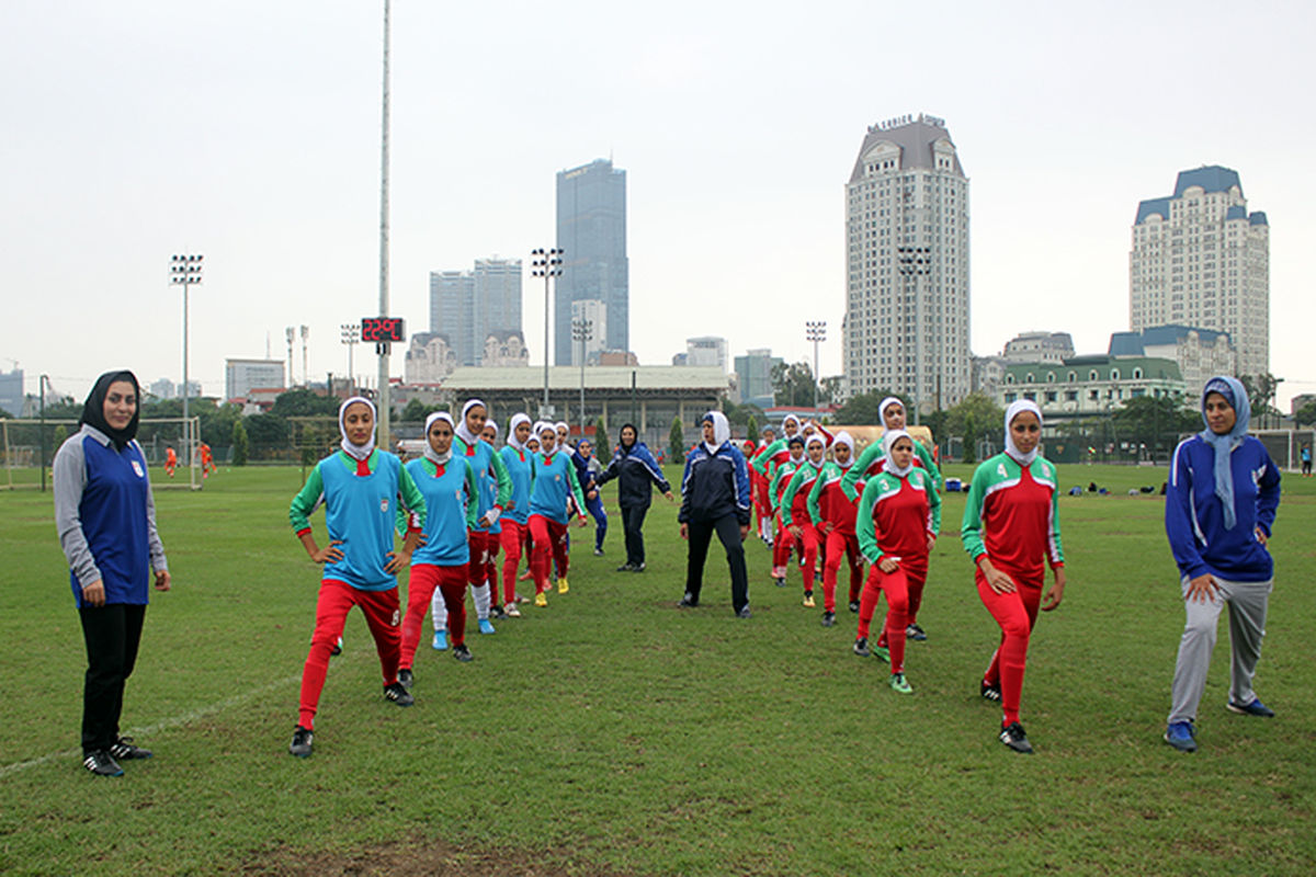 اردوی تیم ملی فوتبال جوانان بانوان برگزار می‌شود