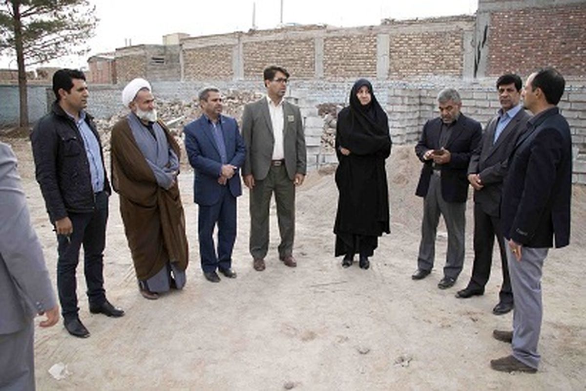 آغاز ساخت دو مدرسه خیر ساز در آموزش و پرورش ناحیه یک به همت عطا احمدی سردار مدرسه سازی استان کرمان
