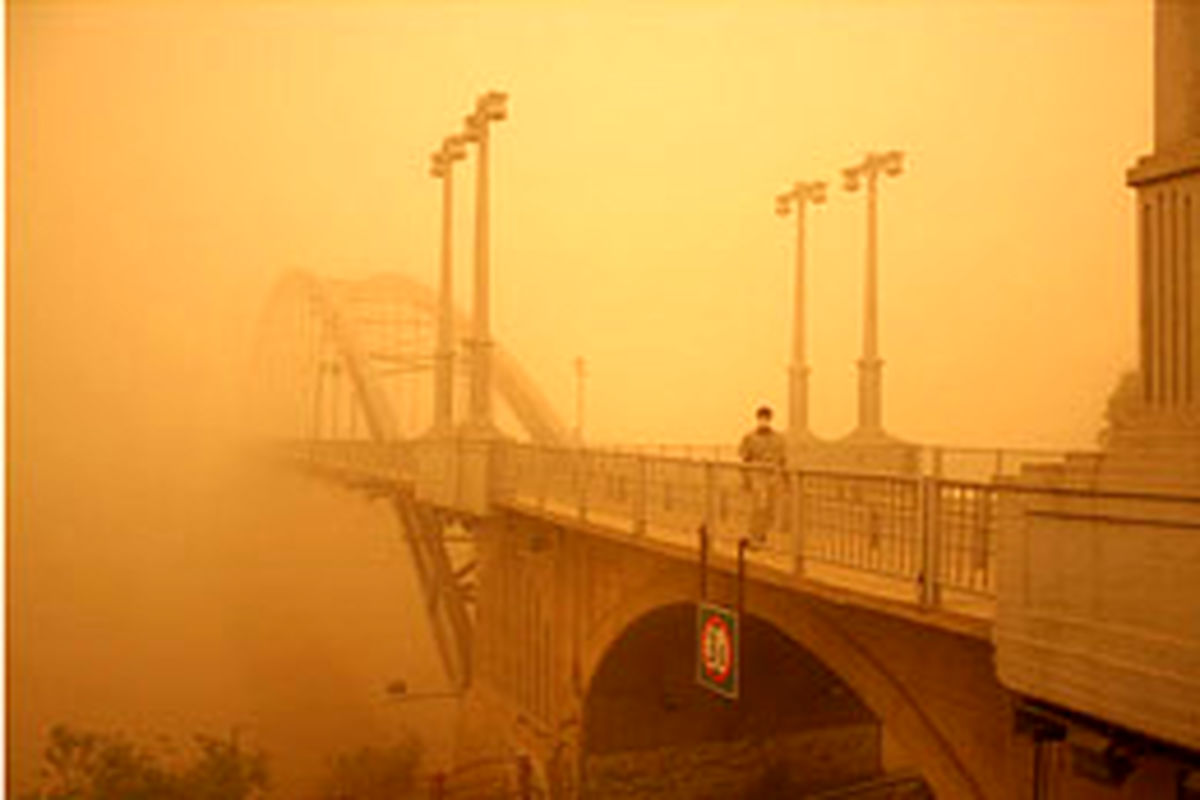 افزایش وقوع گرد و غبار  در خوزستان از ۲۲ مورد در سال به ۷۴ مورد