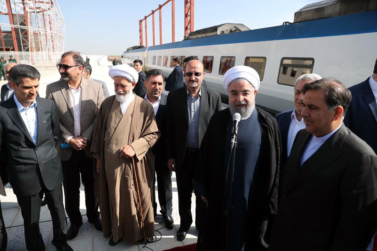 خط آهن تهران – همدان به بهره‌برداری رسید