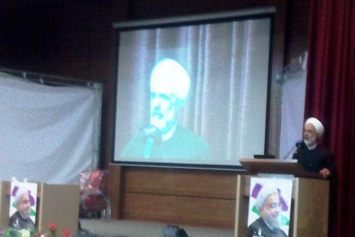 همایش حامیان روحانی در شهرستان شهریار  برگزار شد