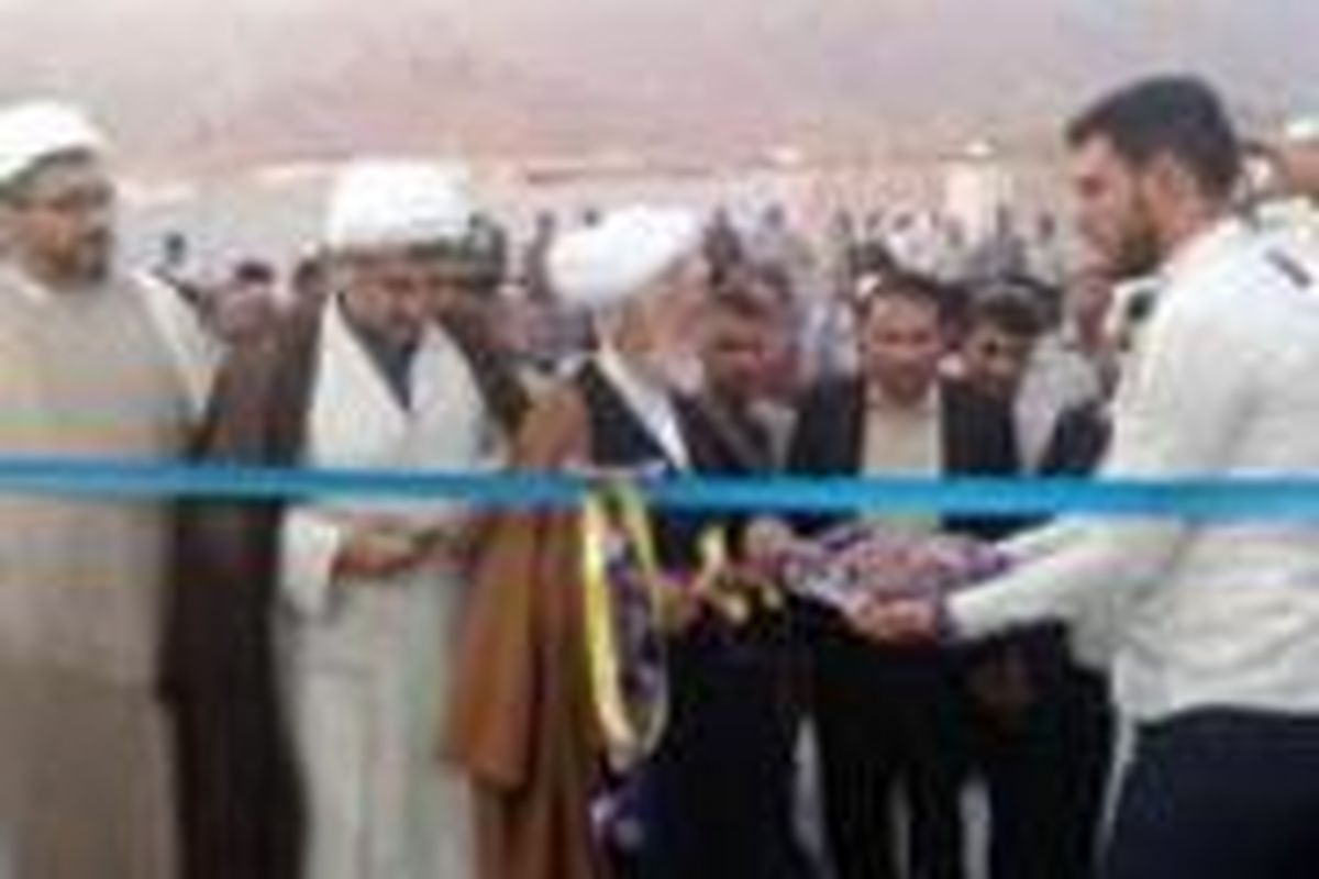 مسجد امام جعفر صادق (ع) در شهرستان بستک افتتاح شد