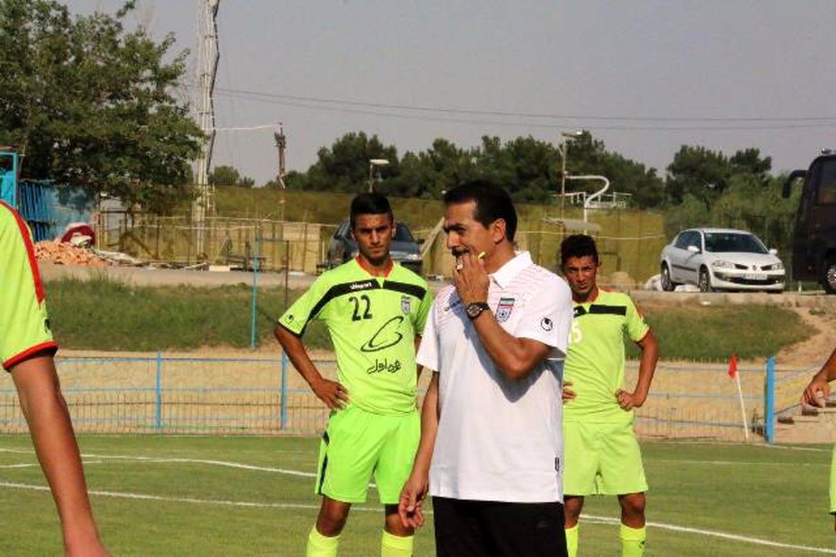 برگزاری اردوی تدارکاتی تیم فوتبال زیر ۱۷ سال در مجموعه ورزشی یزدان