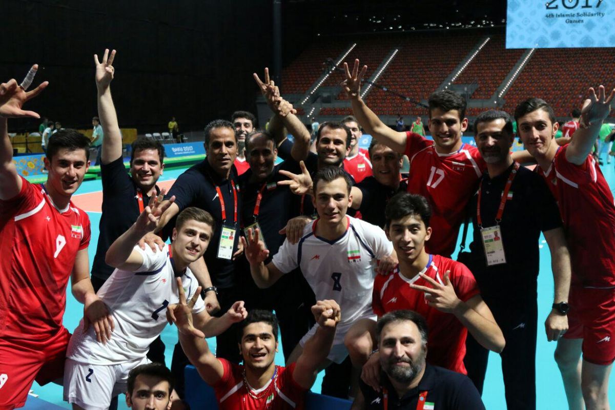 سومین قهرمانی والیبال ایران در بازی‌های همبستگی کشورهای اسلامی