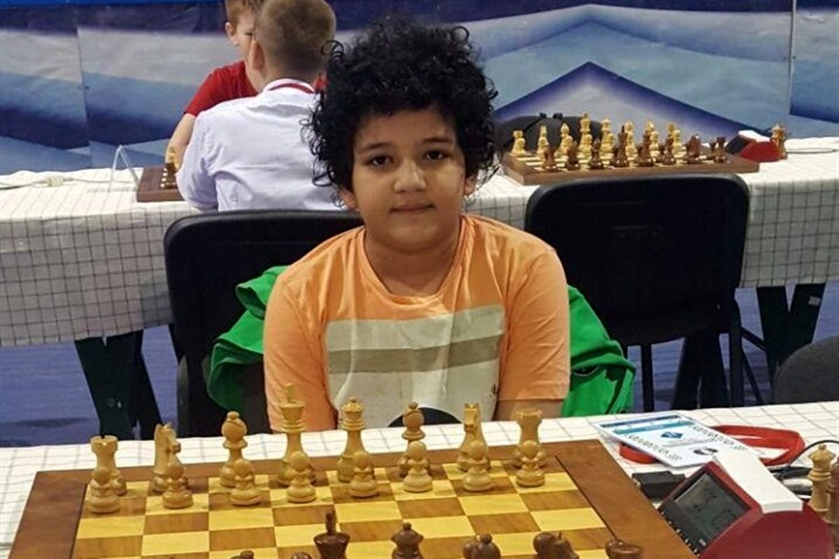 شطرنج‌باز نونهالان ایران نایب قهرمان جهان شد