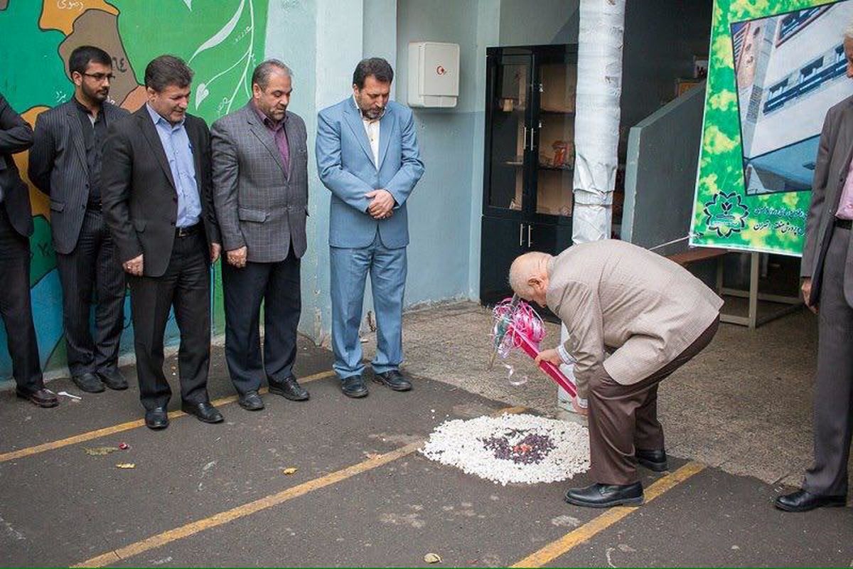 مدرسه حضرت زهرا (س) در منطقه ۱۰ تهران در حال  بازسازی است
