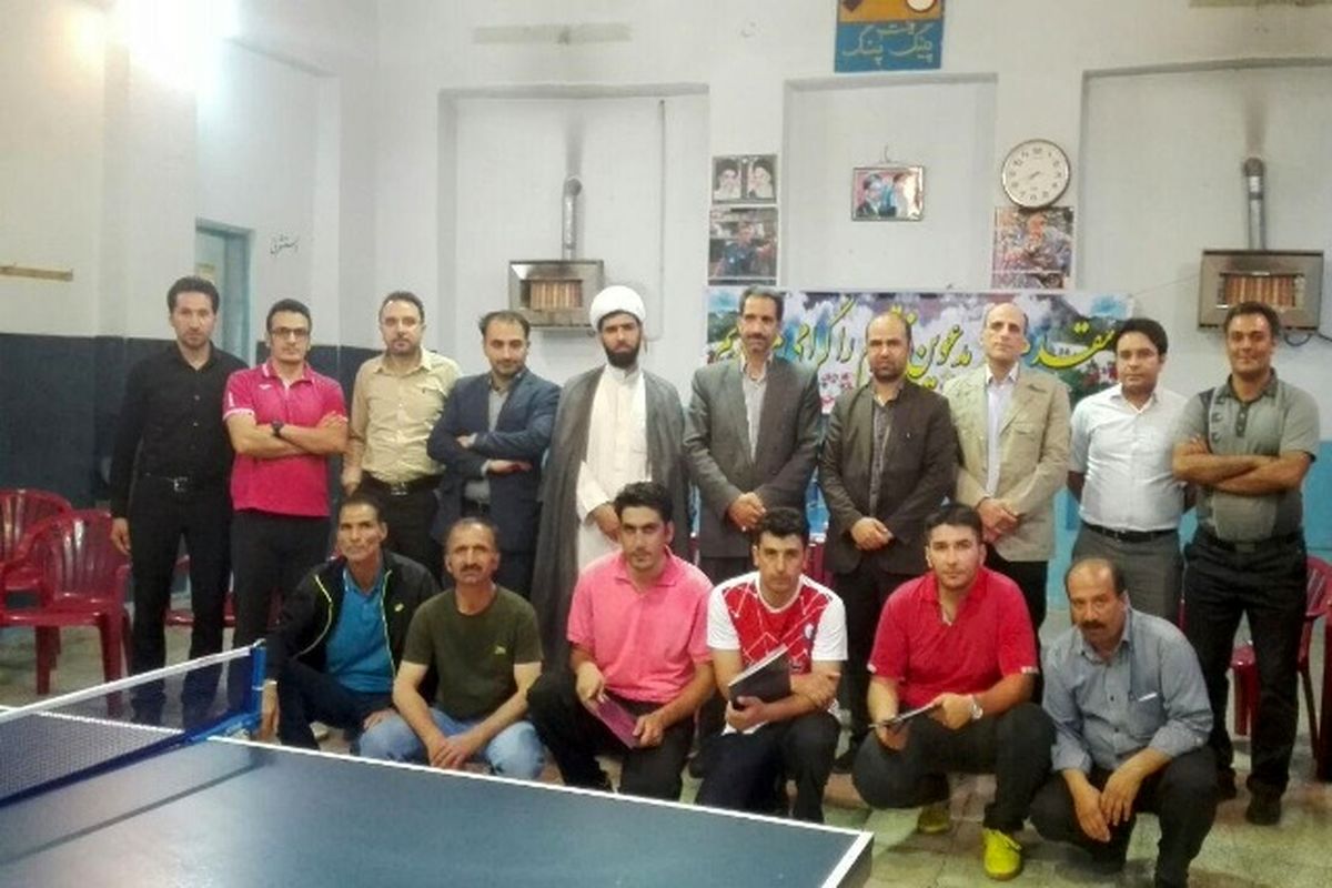 برگزاری مسابقات تنیس کارگری جام رمضان درخوانسار