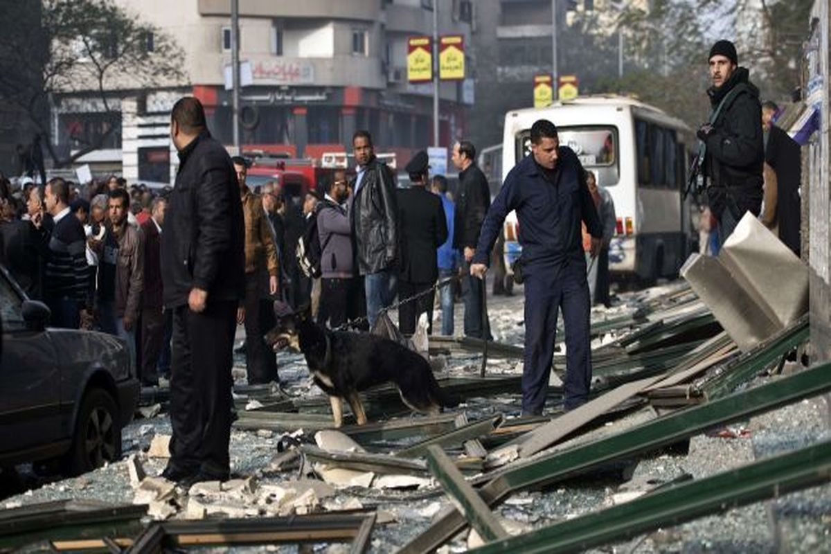 انفجار بمب در قاهره