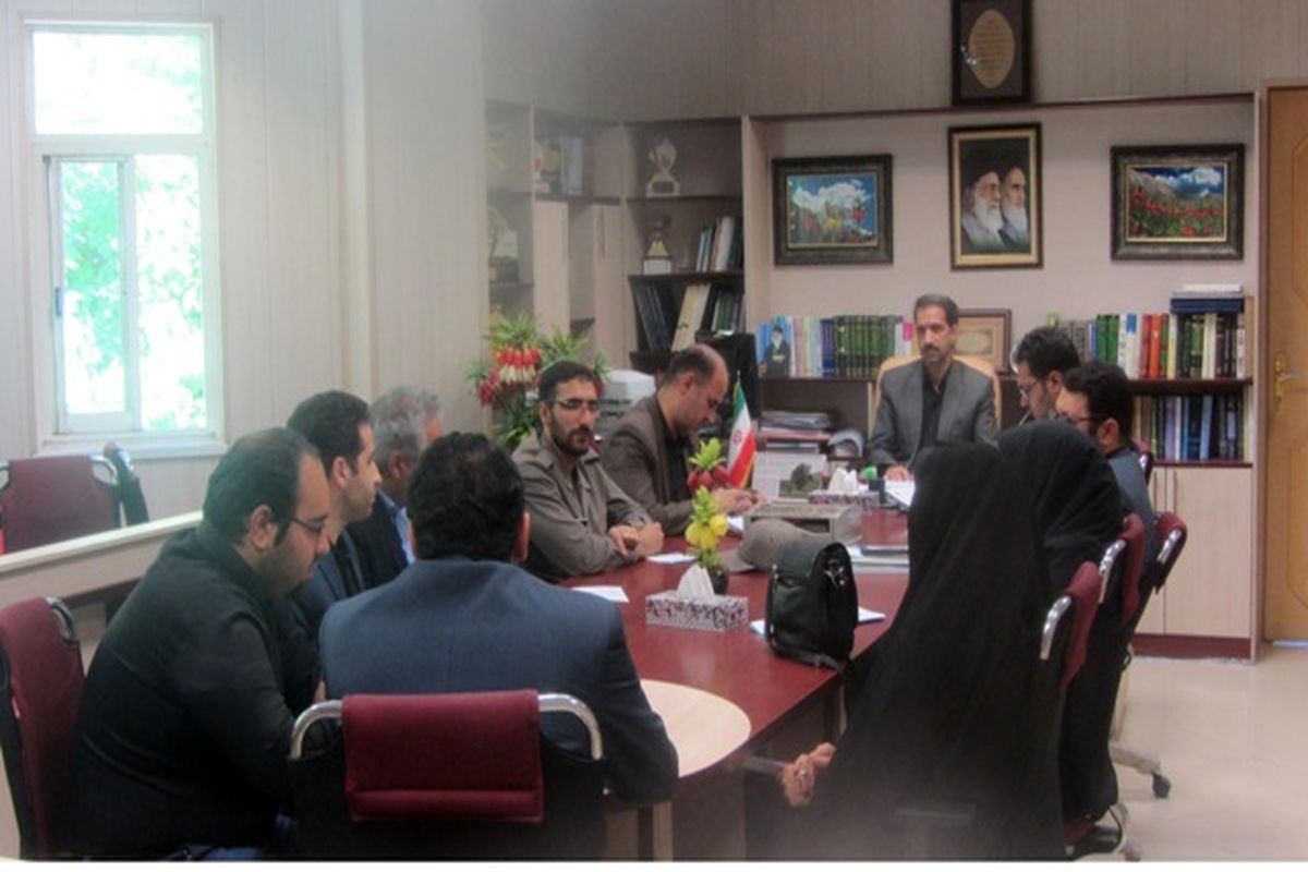 اولین جلسه ستاد ساماندهی شهرستان خوانسار با موضوع اوقات فراغت