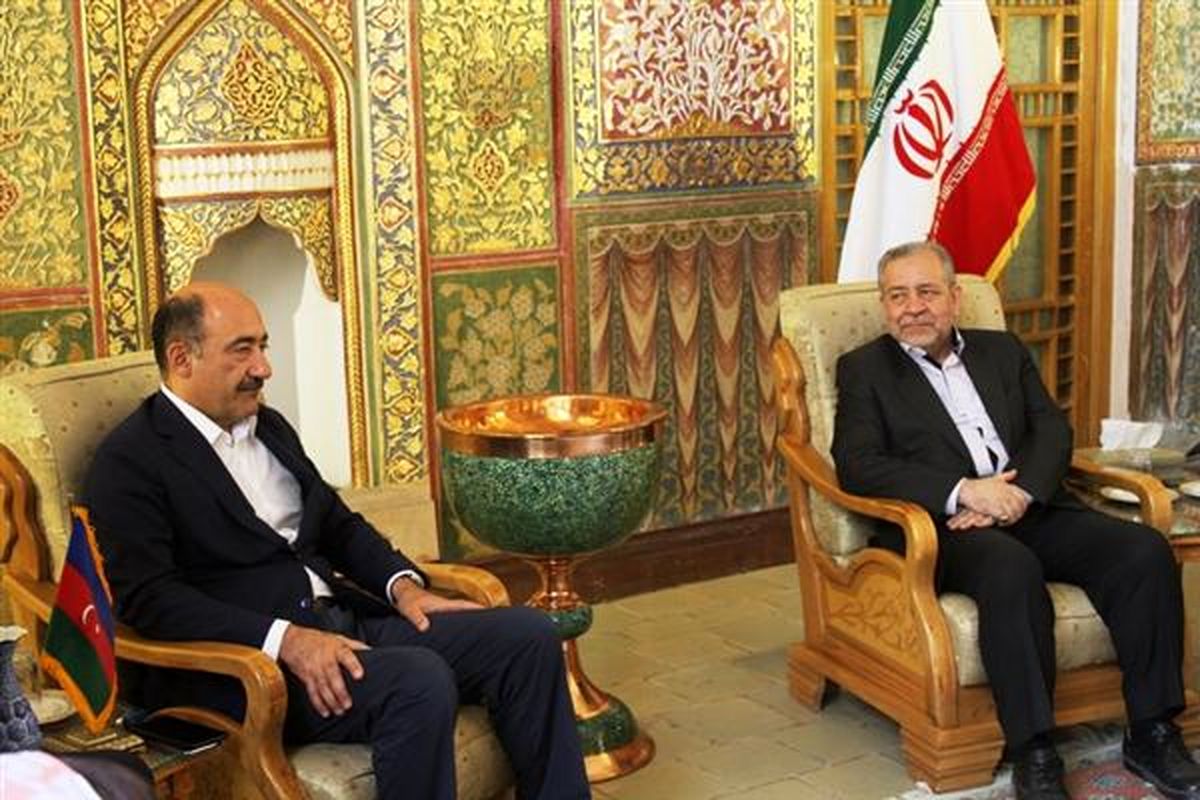 وزیر فرهنگ و گردشگری آذربایجان با استاندار اصفهان دیدار کرد