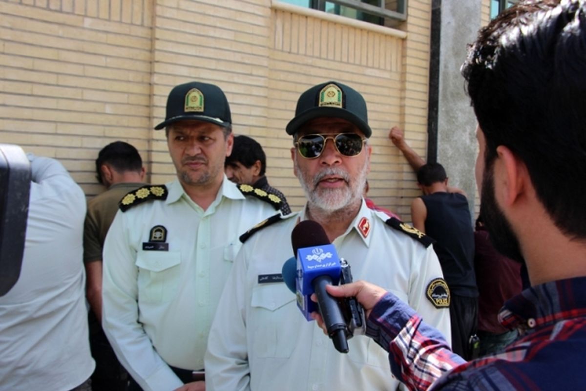 انهدام ۵ باند مجرمانه در طرح مقابله با کانون های جرم پلیس اصفهان