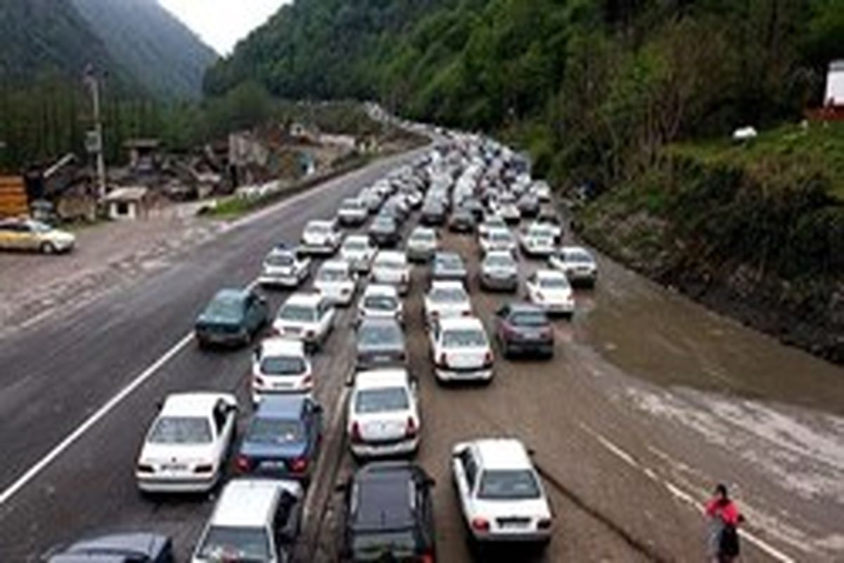 لغو محدودیت‌های تردد در محور هراز / ترافیک در آزاد راه کرج-قزوین
