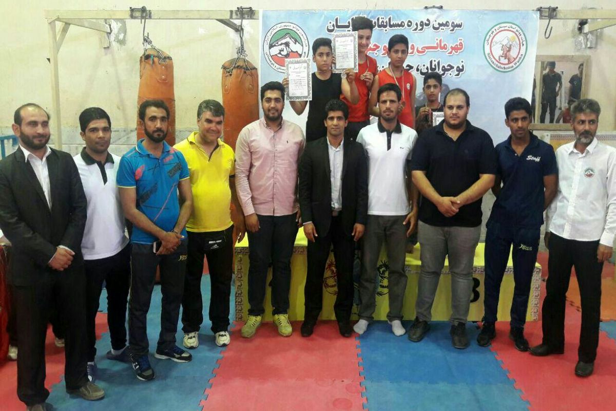 ایرانشهر قهرمان رقابت های ووشو جنوب سیستان و بلوچستان