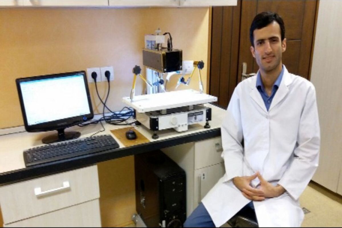 مخترع جوان گیلانی دستگاه تشخیص تروما را ساخت