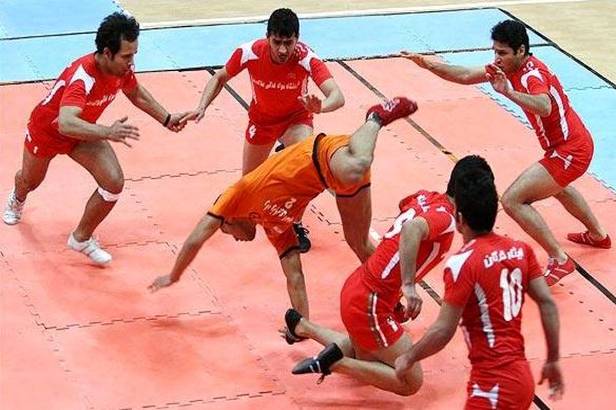 رقابت های سرکل کبدی کشور در کرمانشاه برگزار شد