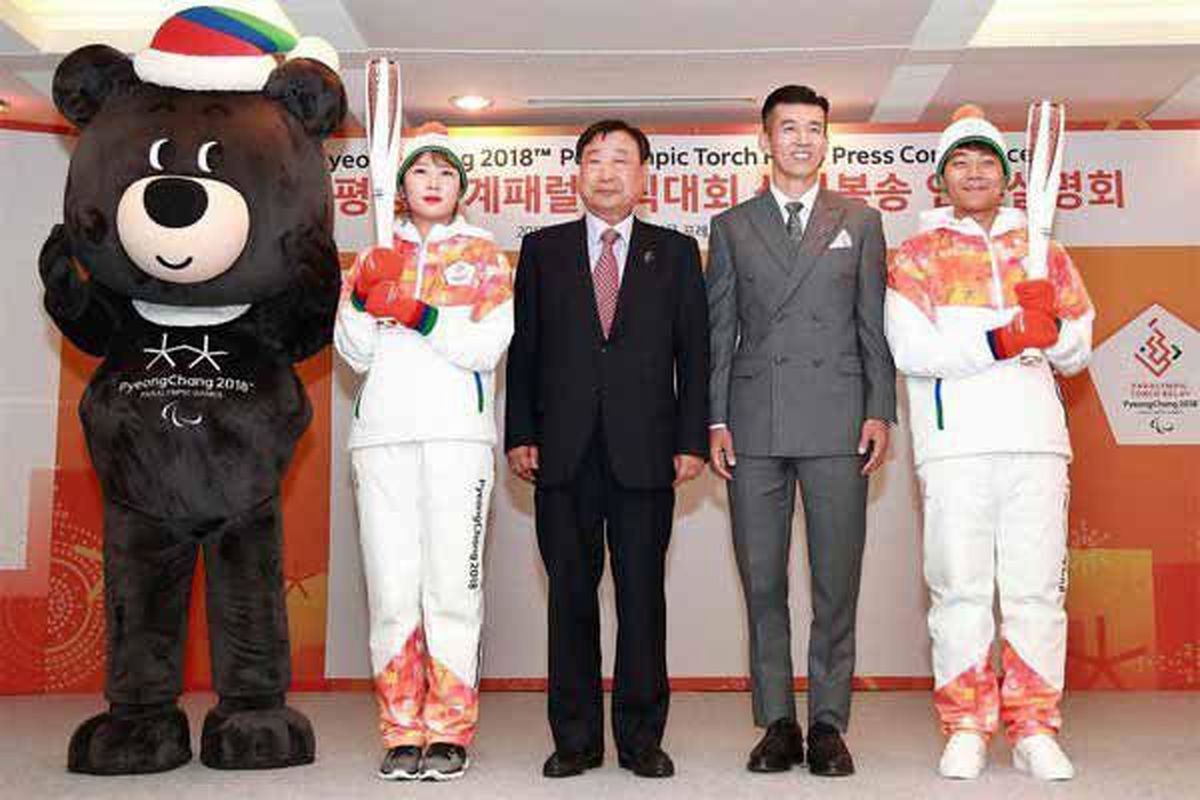 مشعل پارالمپیک زمستانی پیونگ چانگ رونمایی شد
