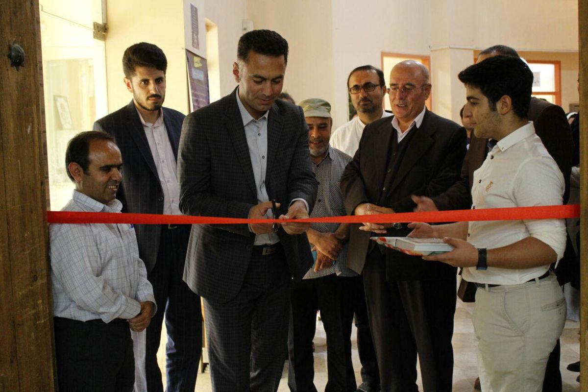 افتتاح نمایشگاه خوشنویسی در محمدیه