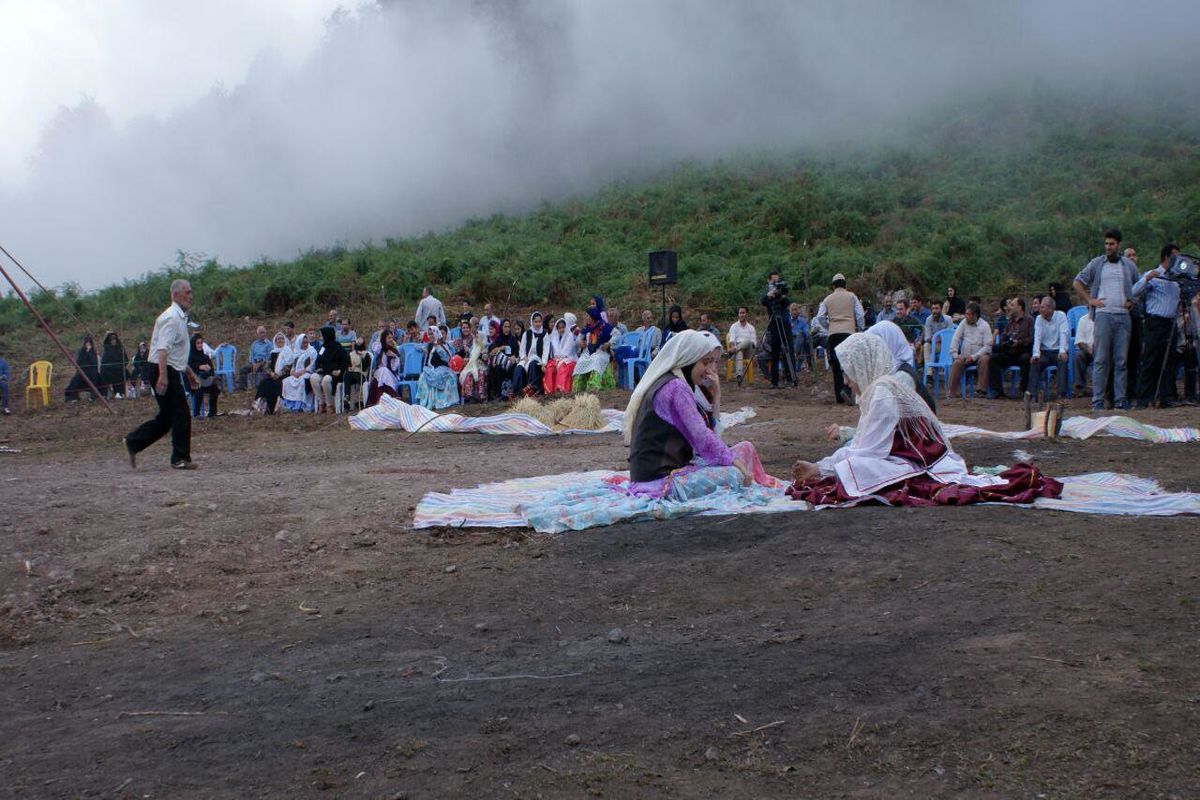 برگزاری جشنواره بومی محلی در روستای چاله سرا