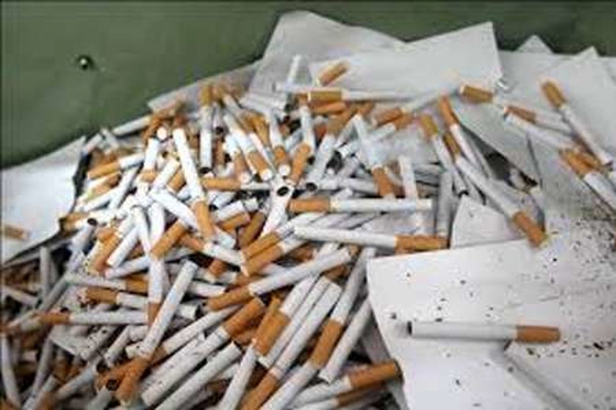 کشف بیش از ۱۰ هزار نخ سیگار قاچاق در سرباز