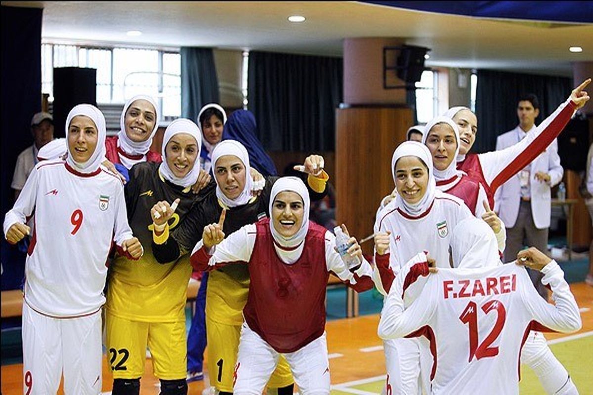 بانوان ایرانی در صدر گلزنان مسابقات فوتسال