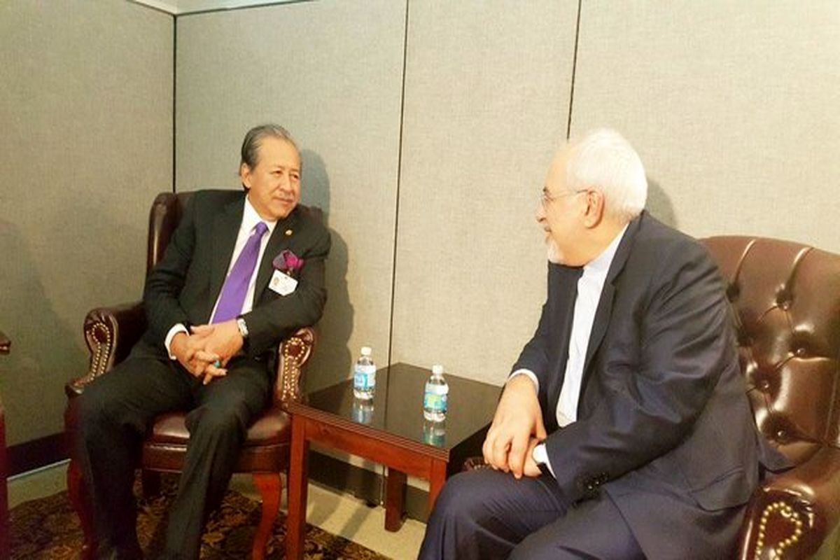 دیدار وزیران خارجه ایران و مالزی در نیویورک