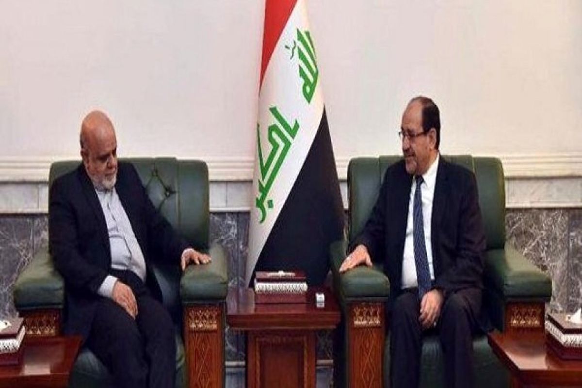 دیدار نوری مالکی با سفیر ایران در عراق
