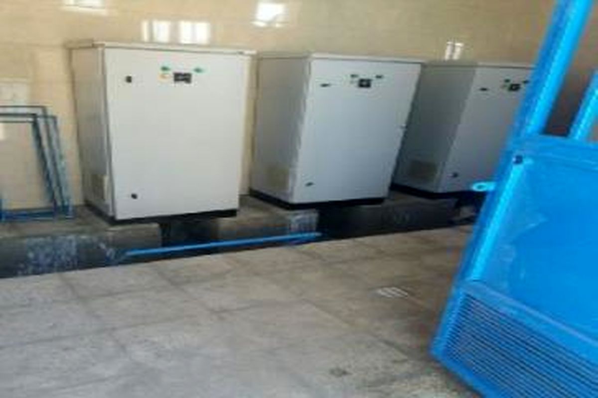 راه اندازی مخزن ذخیره ۵۰۰ مترمکعبی آب و ایستگاه پمپاژ در مجتمع شهید تهرانی