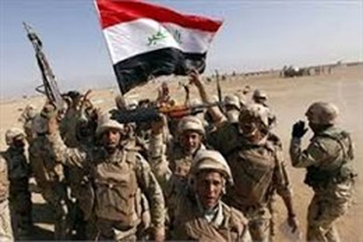 استقرار نیروهای عراقی در پایگاه نظامی کی ۱