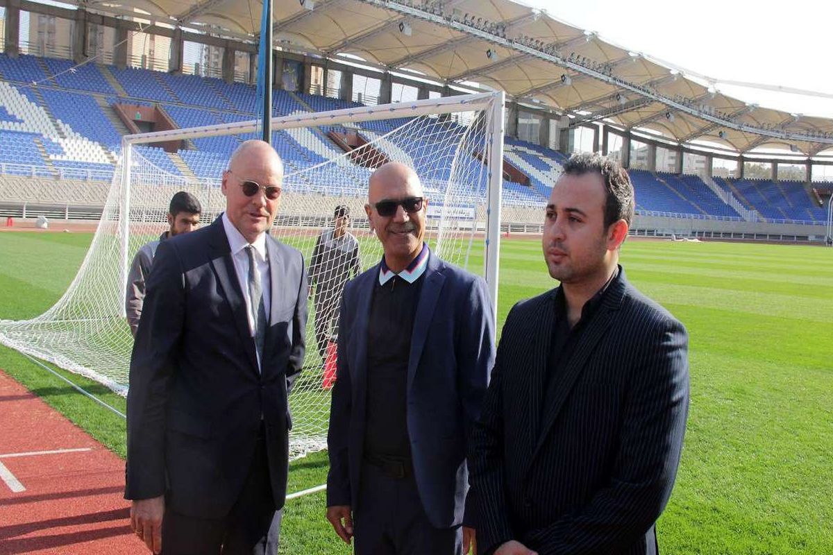 سفیر آلمان از ورزشگاه امام رضا (ع) مشهد بازدید کرد