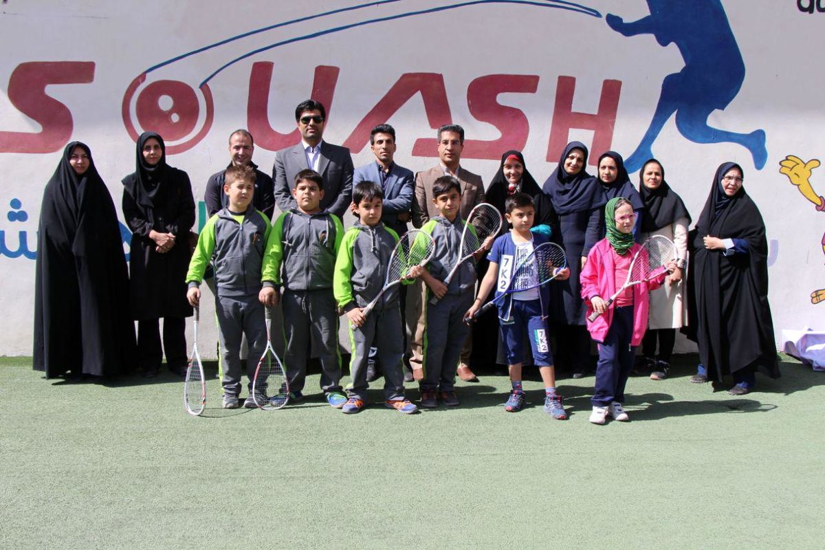 جشنواره ورزشی کودک و اسکواش برگزار شد