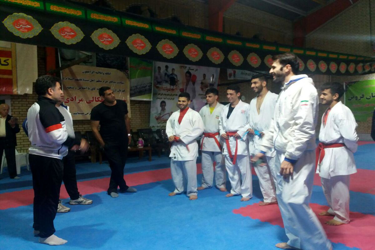آخرین مرحله اردوی تیم ملی کاراته امید در قزوین پیگیری می شود