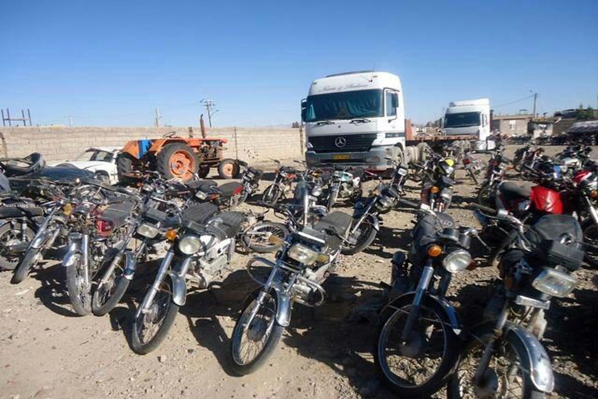 توقیف۱۷۶ دستگاه موتورسیکلت متخلف در 
