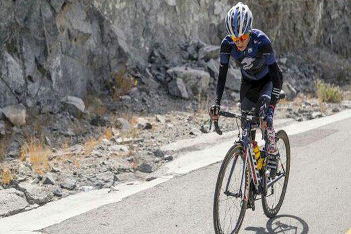 دوچرخه سوار ایرانی به مقام چهارم رسید