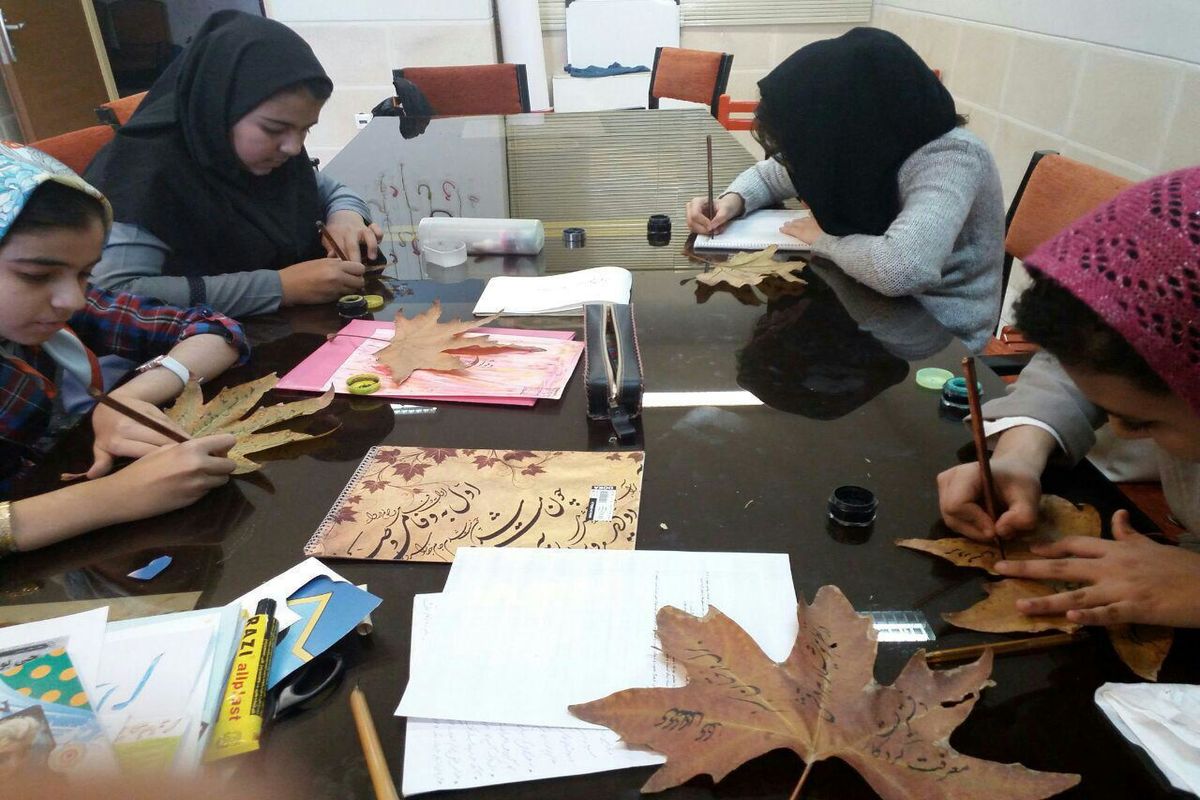 درخشش اعضا کانون پرورش فکری ارومیه در آزمون انجمن خوشنویسان