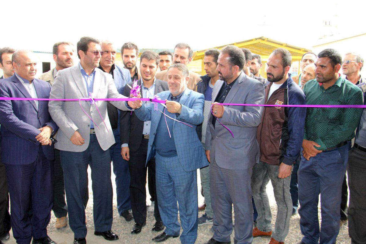 افتتاح نیروگاه برق مولد مقیاس کوچک در ناحیه صنعتی اسفرورین