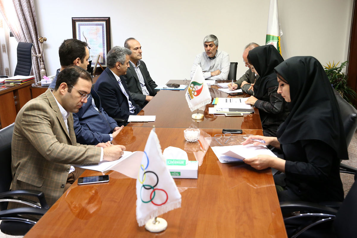 نشست مسئولان کمیته ملی المپیک با فدراسیون شمشیربازی برگزار شد