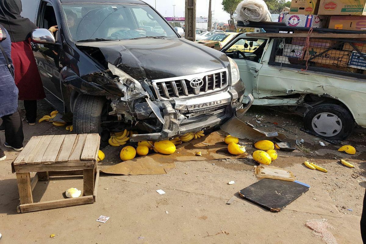 ماشین سرمربی سابق لیگ برتری دچار سانحه شد