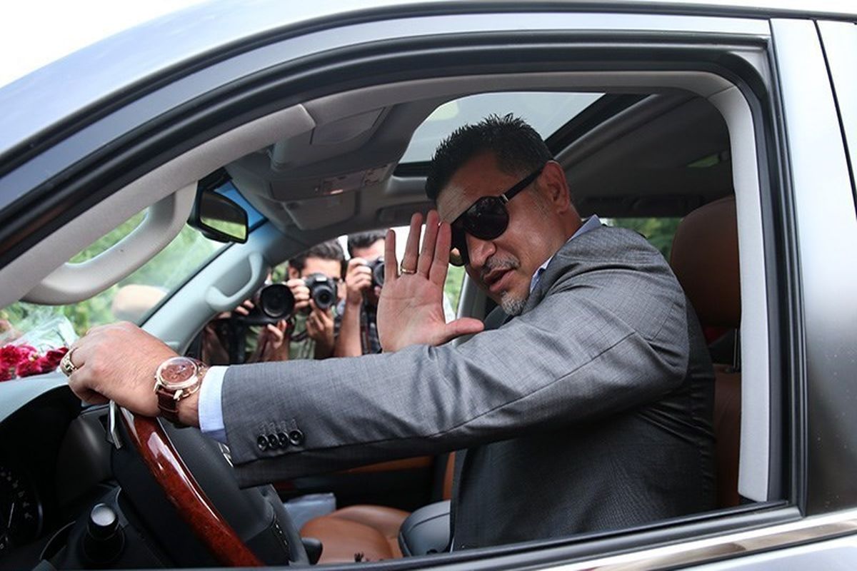 برخورد و گفتگوی صمیمی دایی به زبان آلمانی با شفر+عکس