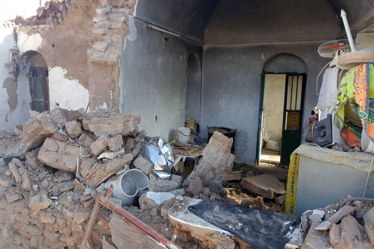تصاویری از کانون زلزله کرمان