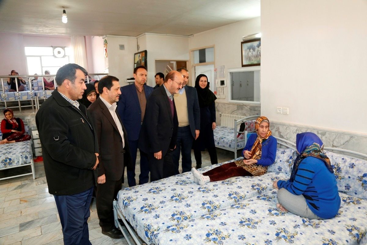 استاندار قزوین از دو مرکز توانبخشی بهزیستی بازدید کرد