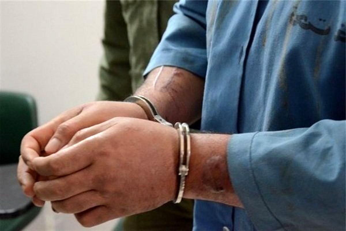 دستگیری شرور مسلح در مخفیگاهش توسط پلیس دلگان
