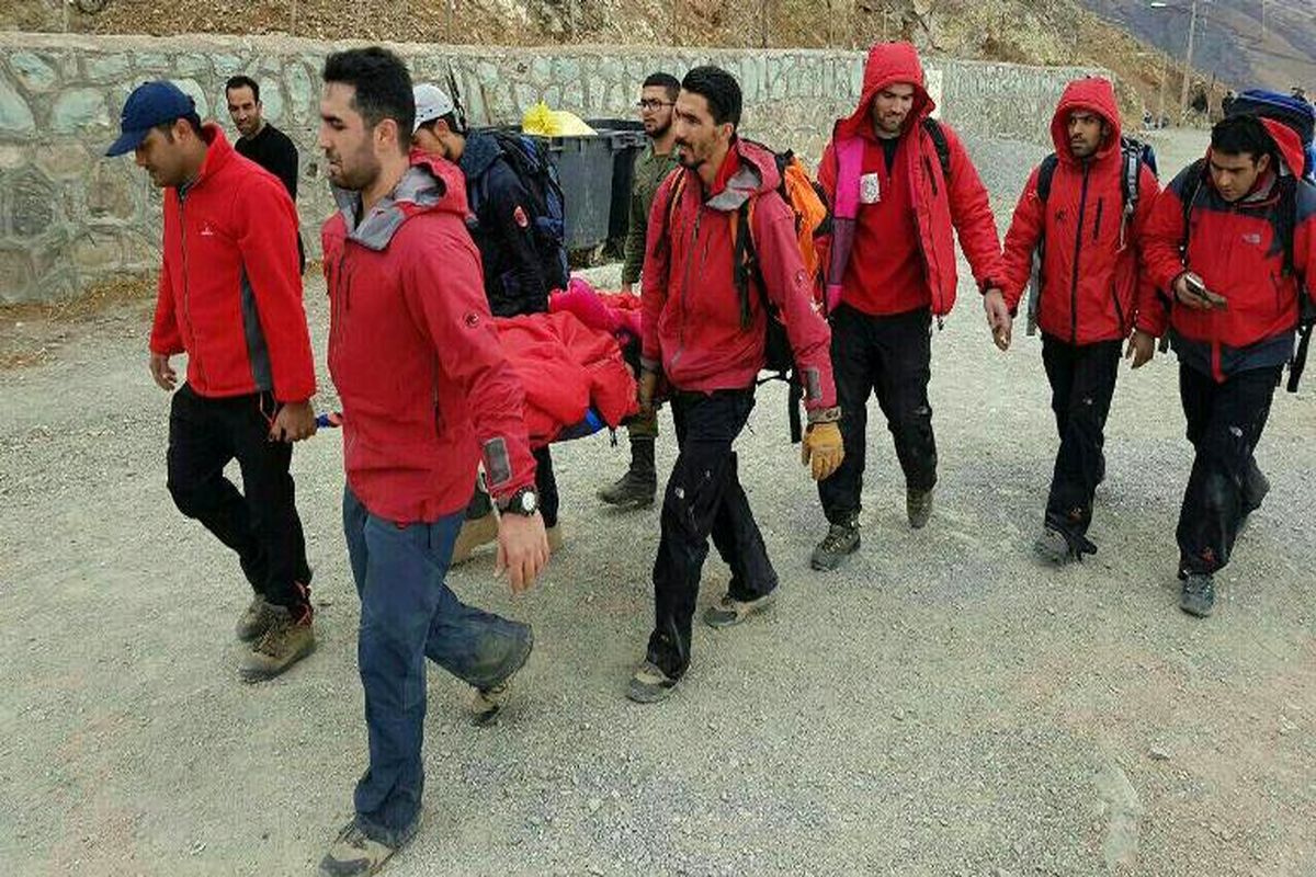 مرد کوهنورد در ارتفاعات توچال تهران جان باخت