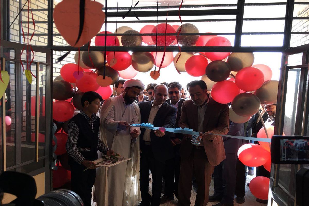 مدرسه ۶ کلاسه خیر ساز در شهرستان فهرج افتتاح شد